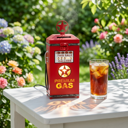 Retro Gas Pump Iron Wax Warmer