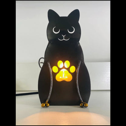 Mystic Black Cat Wax Melt Warmer