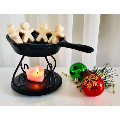 Rustic Cast Iron Skillet Fragrance Warmer