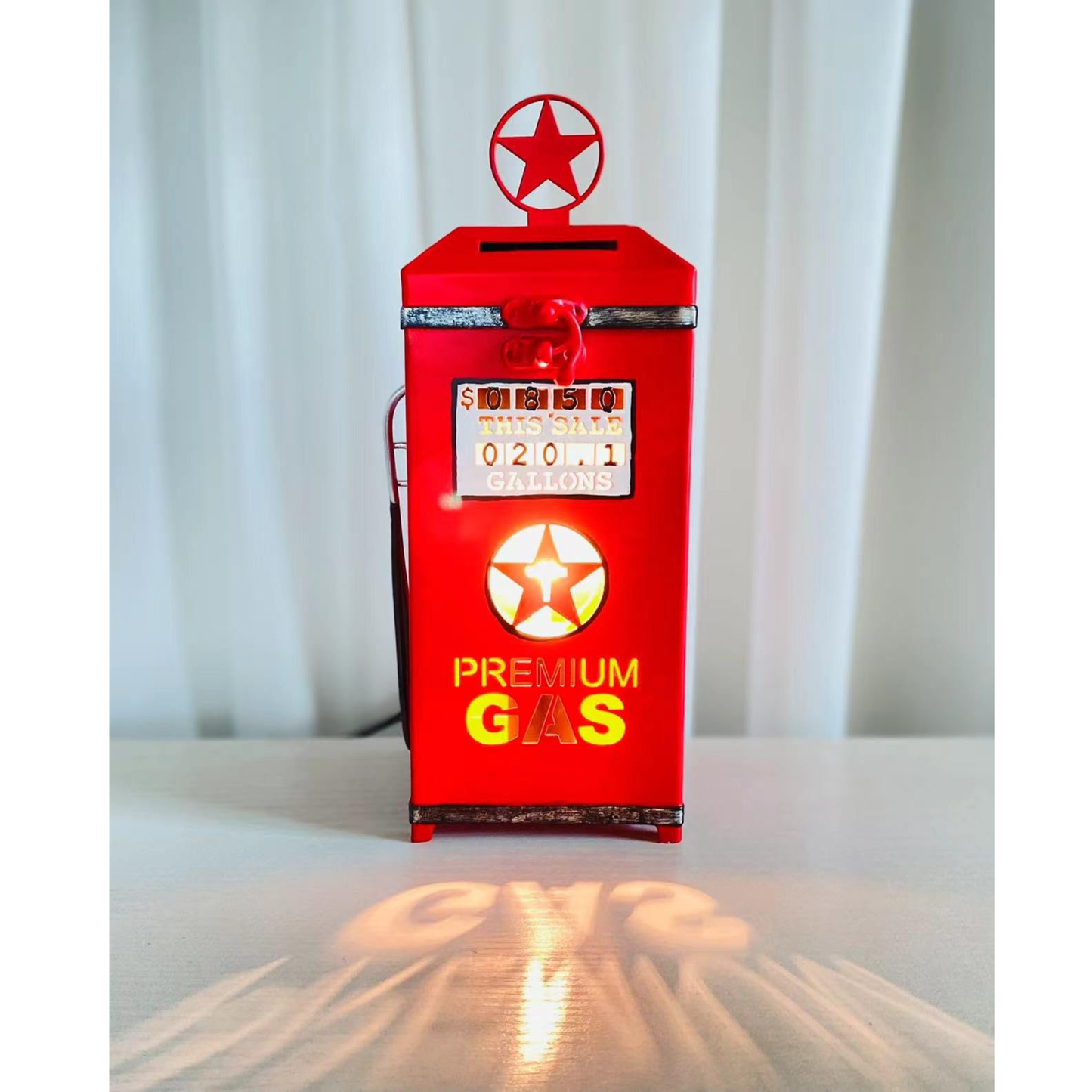 Retro Gas Pump Iron Wax Warmer