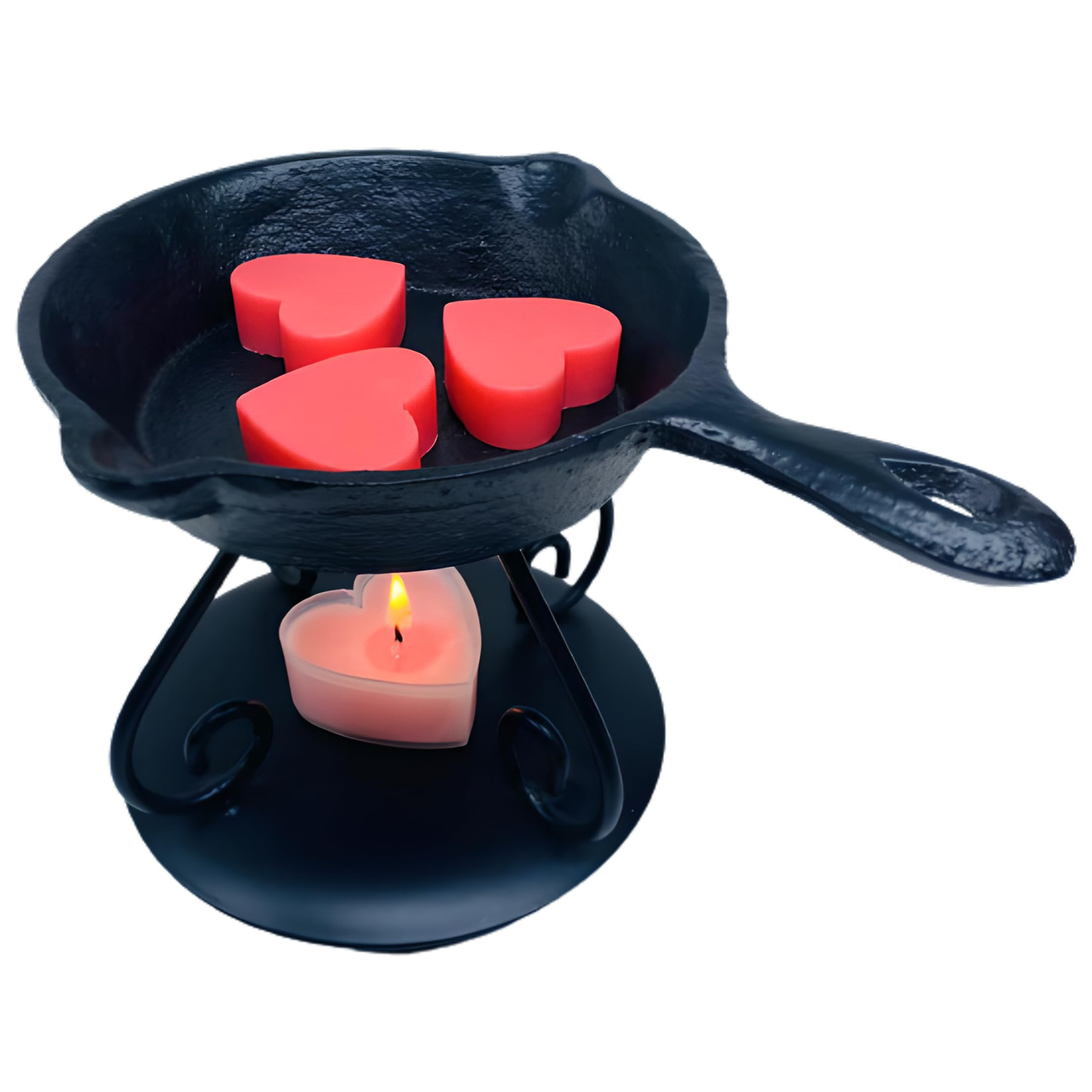 Rustic Cast Iron Skillet Fragrance Warmer