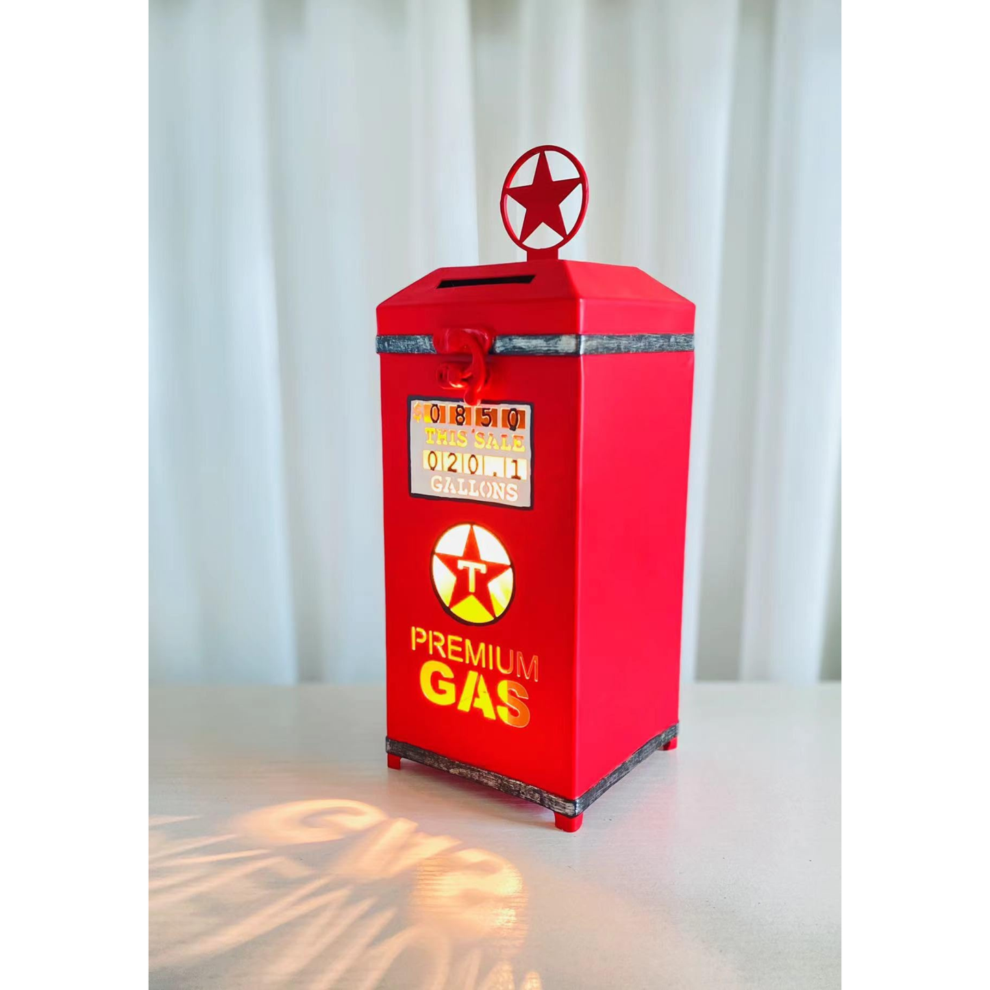 Retro Gas Pump Iron Wax Warmer