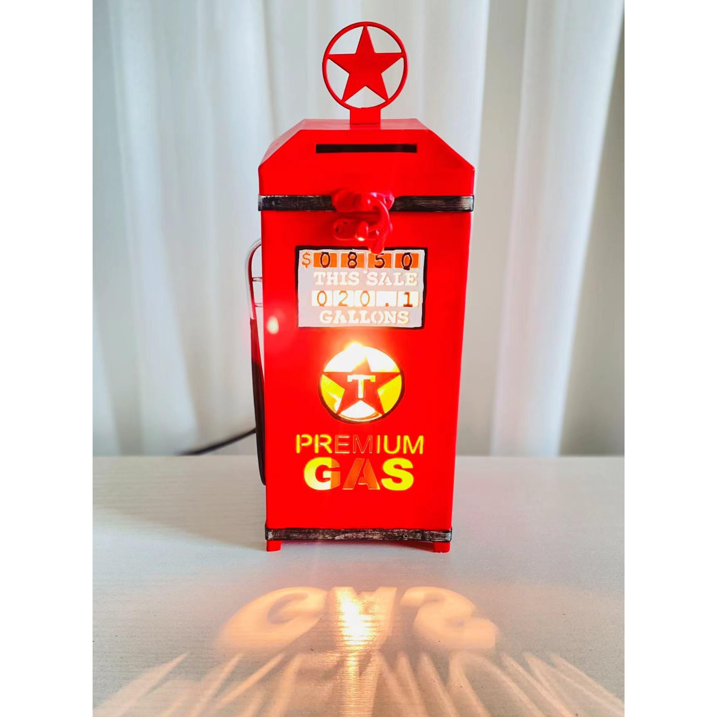 Retro Gas Pump Iron Wax Warmer