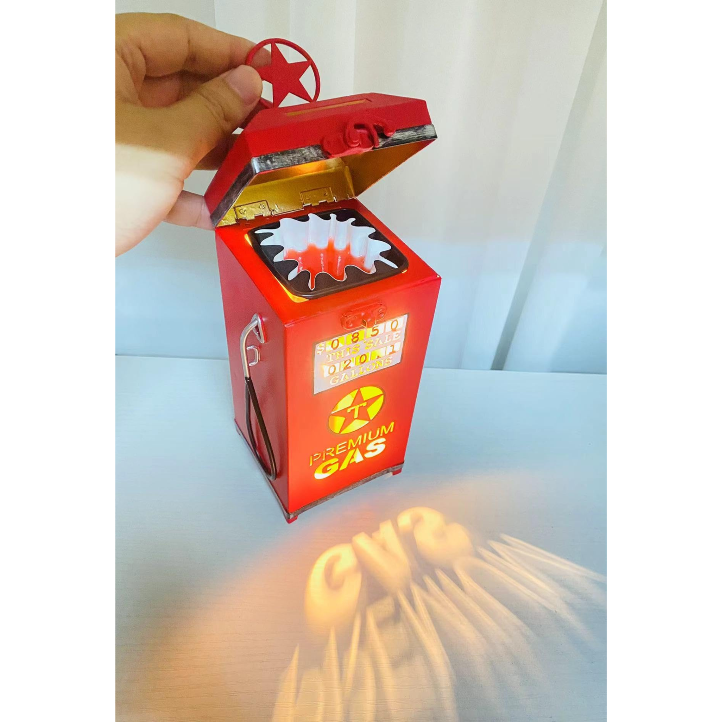 Retro Gas Pump Iron Wax Warmer