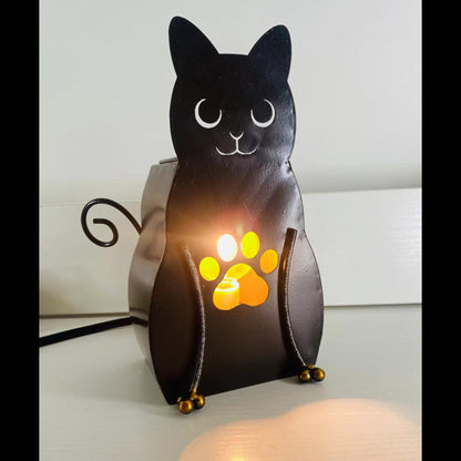 Mystic Black Cat Wax Melt Warmer